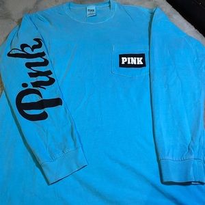 PINK Brand long levee Tee